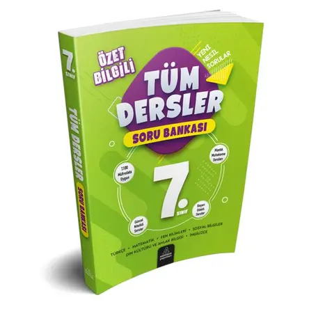 7. Sınıf Tüm Dersler Soru Bankası - 4 Element Yayınları