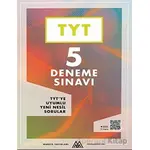 TYT 5 Deneme Sınavı Video Çözümlü Marsis Yayınları