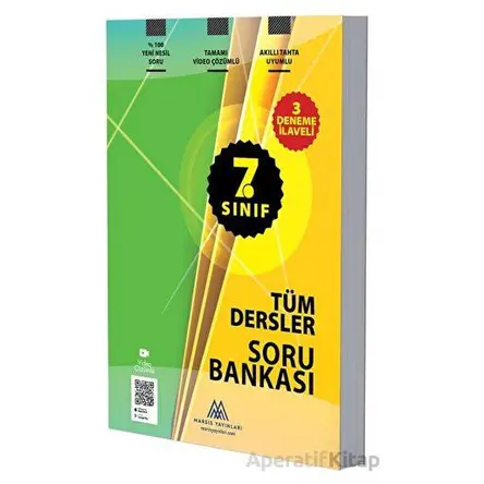 7. Sınıf Tüm Dersler Soru Bankası Marsis Yayınları