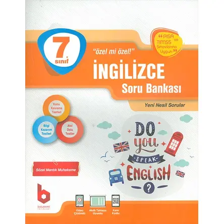 7. Sınıf İngilizce Soru Bankası - Kolektif - Basamak Yayınları