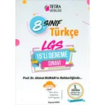 Tetra 8.Sınıf 1.Dönem Türkçe 15 Deneme Sınavı