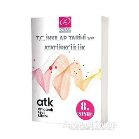 8. Sınıf T.C İnkılap Tarihi ve Atatürkçülük Anlatımlı Test Kitabı