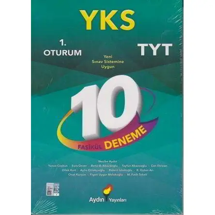 Aydın YKS TYT 10 Fasikül Deneme 1.Oturum