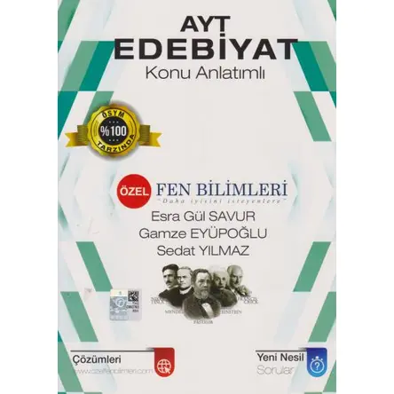 AYT Edebiyat Konu Anlatımlı Özel Fen Bilimleri