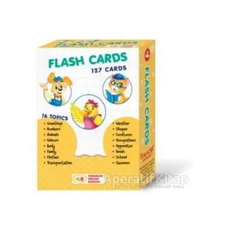 Flash Cards 127 Cards - Yumurcak Yayınları