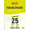 Editör LGS 8.Sınıf Fen Bilimleri Çözümlü 25 Deneme Sınavı