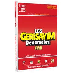 Tonguç Akademi 8. Sınıf LGS Geri Sayım Denemeleri 321