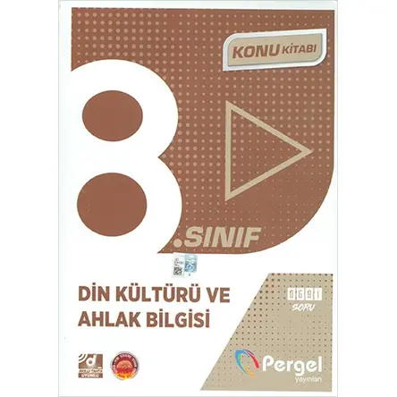 8.Sınıf Din Kültürü ve Ahlak Bilgisi Konu Anlatım Pergel Yayınları