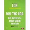 LGS Bir Tık Zor Din Kültürü ve Ahlak Bilgisi Soruları Data Yayınları