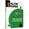 Altın Karma 8. Sınıf LGS Din Kültürü ve Ahlak Bilgisi 10x10 Deneme