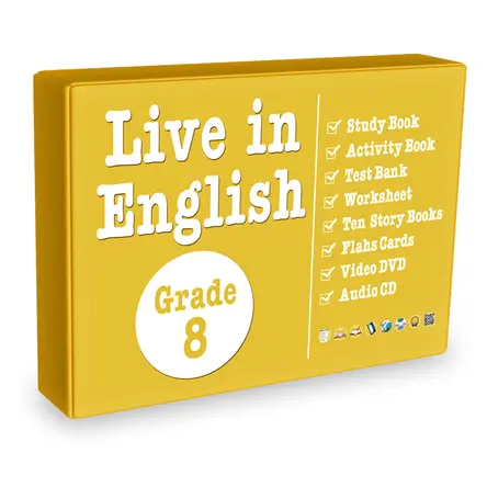 8.Sınıf İngilizce Öğrenme Seti Live in English