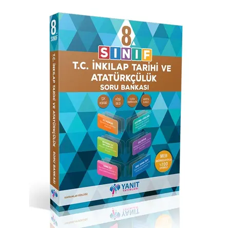 8.Sınıf İnkılap Tarihi Soru Bankası Yanıt Yayınları