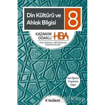 8.Sınıf LGS Din Kültürü Ve Ahlak Bilgisi Kazanım Odaklı Hba Konu Aanlatımlı 2019