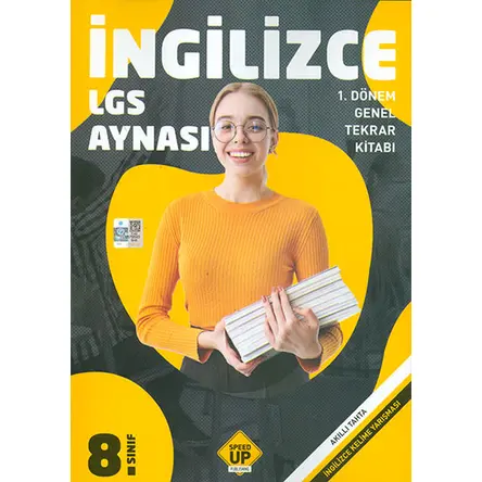 8.Sınıf LGS İngilizce 1.Dönem Genel Tekrar Kitabı Speed Up Publishing