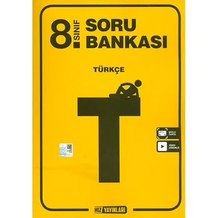 8.Sınıf LGS Türkçe Soru Bankası Hız Yayınları