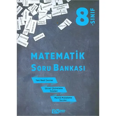 8.Sınıf Matematik Soru Bankası EnPro Yayınları