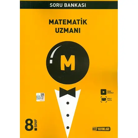 8.Sınıf Matematik Uzmanı Soru Bankası Hız Yayınları