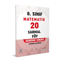 8.Sınıf Matematik Sarmal Föy Deneme Sınavı Editör Yayınevi