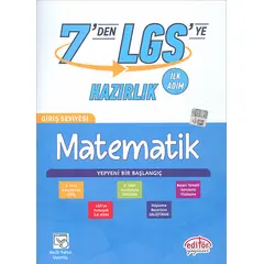 7 den LGS ye Hazırlık Matematik Editör Yayınları
