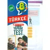 8. Sınıf Türkçe Video Çözümlü Yaprak Test - Kolektif - Evrensel İletişim Yayınları
