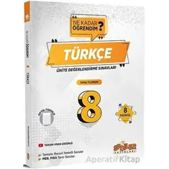 Spoiler Yayınları 8. Sınıf Türkçe Ünite Değerlendirme Sınavları 8 Fasikül