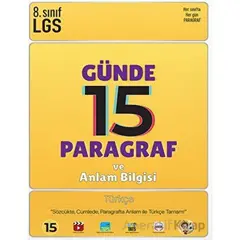 8. Sınıf LGS Günde 15 Paragraf ve Anlam Bilgisi Soru Bankası Tonguç Akademi