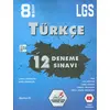 8.Sınıf LGS Türkçe 12li Deneme Sınavı Kondisyon Yayınları