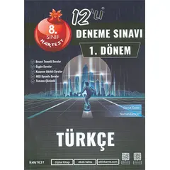 8.Sınıf 1.Dönem Mod 12 Türkçe Deneme Sınavı Nartest Yayınevi