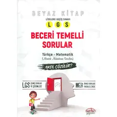 Editör LGS Türkçe Matematik Beceri Temelli Sorular