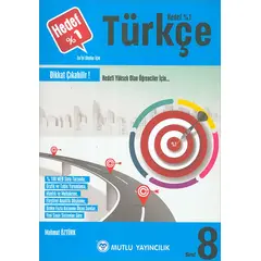 8.Sınıf Hedef Yüzde 1 Yeni Nesil Türkçe Soru Bankası Mutlu Yayıncılık