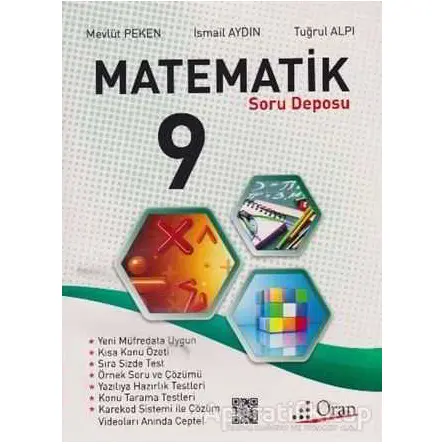 9. Sınıf Matematik Soru Deposu - İsmail Aydın - Oran Yayıncılık