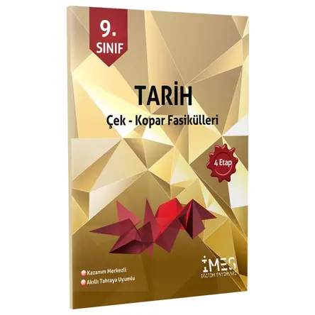 9. Sınıf Tarih Çek Kopar Fasikülleri İmes Yayınları