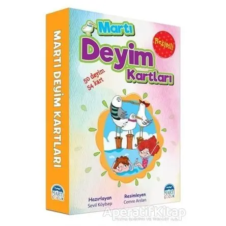 Resimli Deyim Kartları - Sevil Köybaşı - Martı Çocuk Yayınları