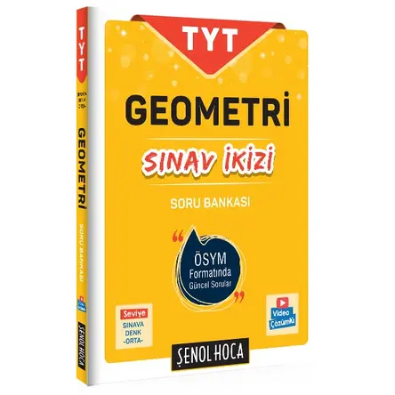 Şenol Hoca TYT Geometri Sınav İkizi Soru Bankası