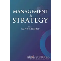 Management and Strategy - Gözde Mert - Artikel Yayıncılık