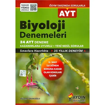 Aydın AYT Biyoloji Denemeleri (Kampanyalı)