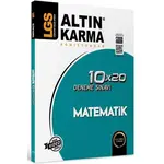 Altın Karma 8. Sınıf LGS Matematik 10x20 Deneme