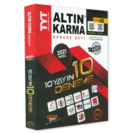 Altın Karma 2021 TYT 10 Farklı Yayın 10 Farklı Deneme