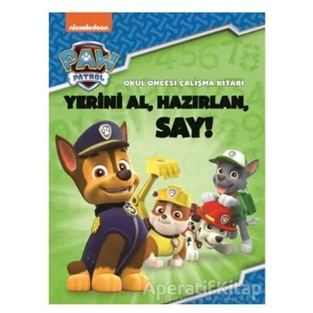 Paw Patrol Okul Öncesi Çalışma Kitabı - Kolektif - Doğan Egmont Yayıncılık