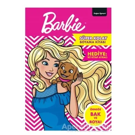 Barbie Süper Kolay Boyama Kitabı - Kolektif - Doğan Egmont Yayıncılık