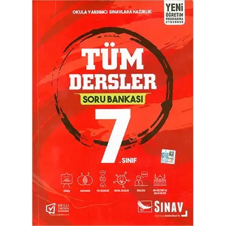 Sınav 7.Sınıf Tüm Dersler Soru Bankası