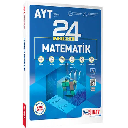 Sınav 2021 TYT Matematik 24 Adımda Konu Anlatımlı Soru Bankası