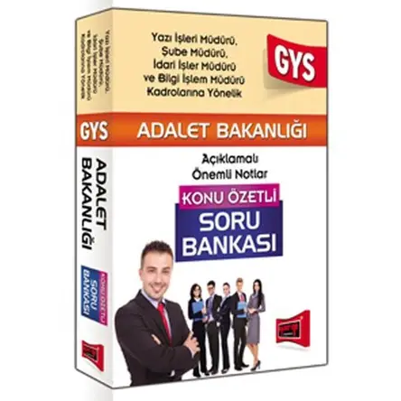 Yargı GYS Adalet Bakanlığı Yazı İşleri,Şube ve İdari İşler Müdürü İçin Konu Özetli Soru Bankası