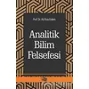 Analitik Bilim Felsefesi - Ali Rıza Erdem - Anı Yayıncılık