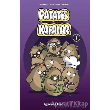 Patates Kafalar 1 - Karine Gottot - Epsilon Yayınevi