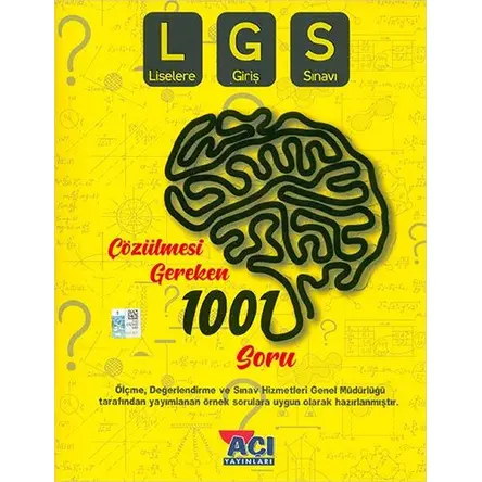 Açı LGS Çözülmesi Gereken 1001 Soru