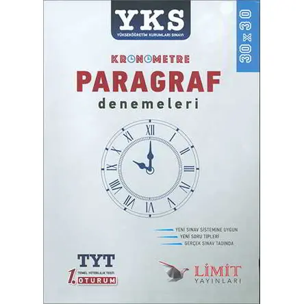 Limit TYT Kronometre Paragraf Denemeleri