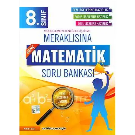 Nartest 8.Sınıf Meraklısına Genç Matematik Soru Bankası