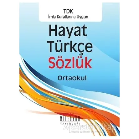 Hayat Türkçe Sözlük Ortaokul - Kolektif - Milenyum