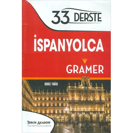 33 Derste İspanyolca Gramer Tercih Akademi Yayınları